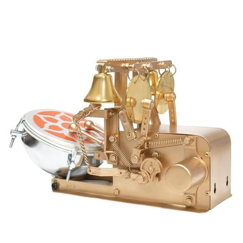 Automatic Aarti Machine for Home - Small Aarti Machine for House Temple - Aarti Machine with Drum, Bells with Adjustable Aarti Rhythm