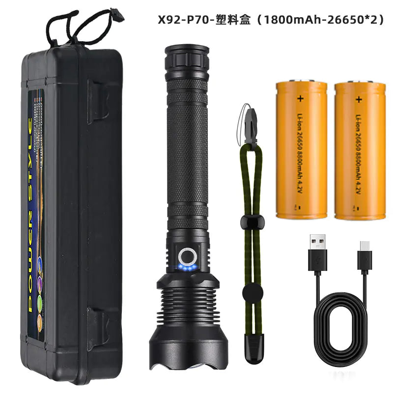 X92 USB Ultra Bright Flashlight