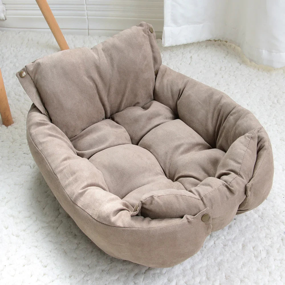 CozyNest 3-in-1 Dog & Cat Bed Mat - The Ultimate Comfort Haven