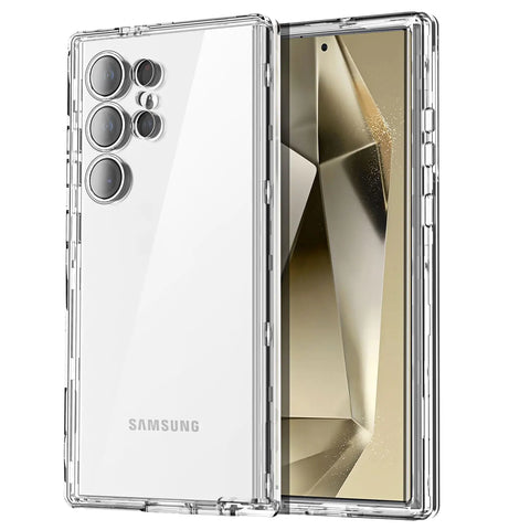 AICase for Galaxy S24 Ultra Case Clear Case(6.8")Heavy Duty Drop Protection Full Body Rugged Shockproof/Dust Proof 3-Layer Military Protective Tough Durable for Samsung S24 Ultra 6.8 5G