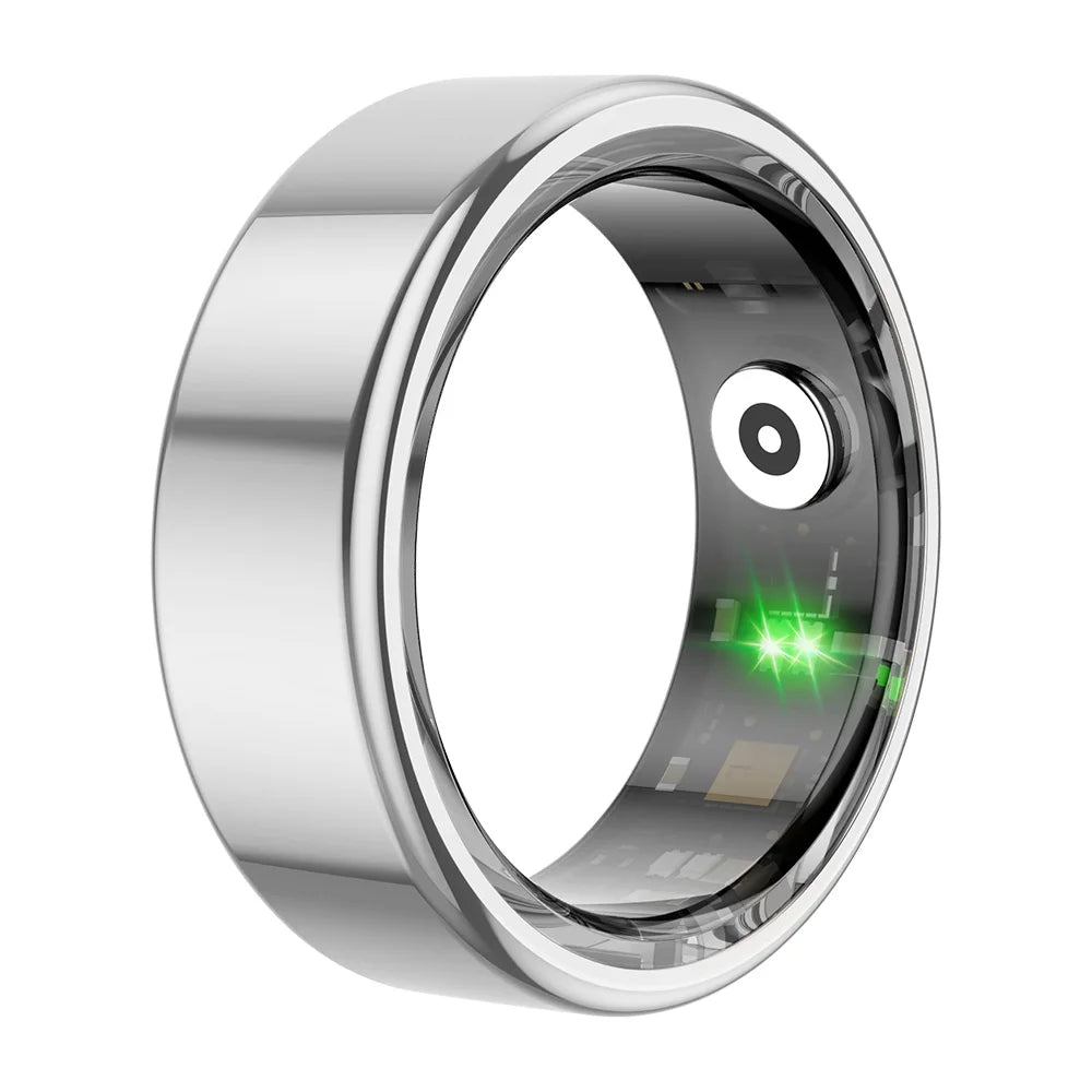 Smart Ring Titanium Steel Health Monitoring