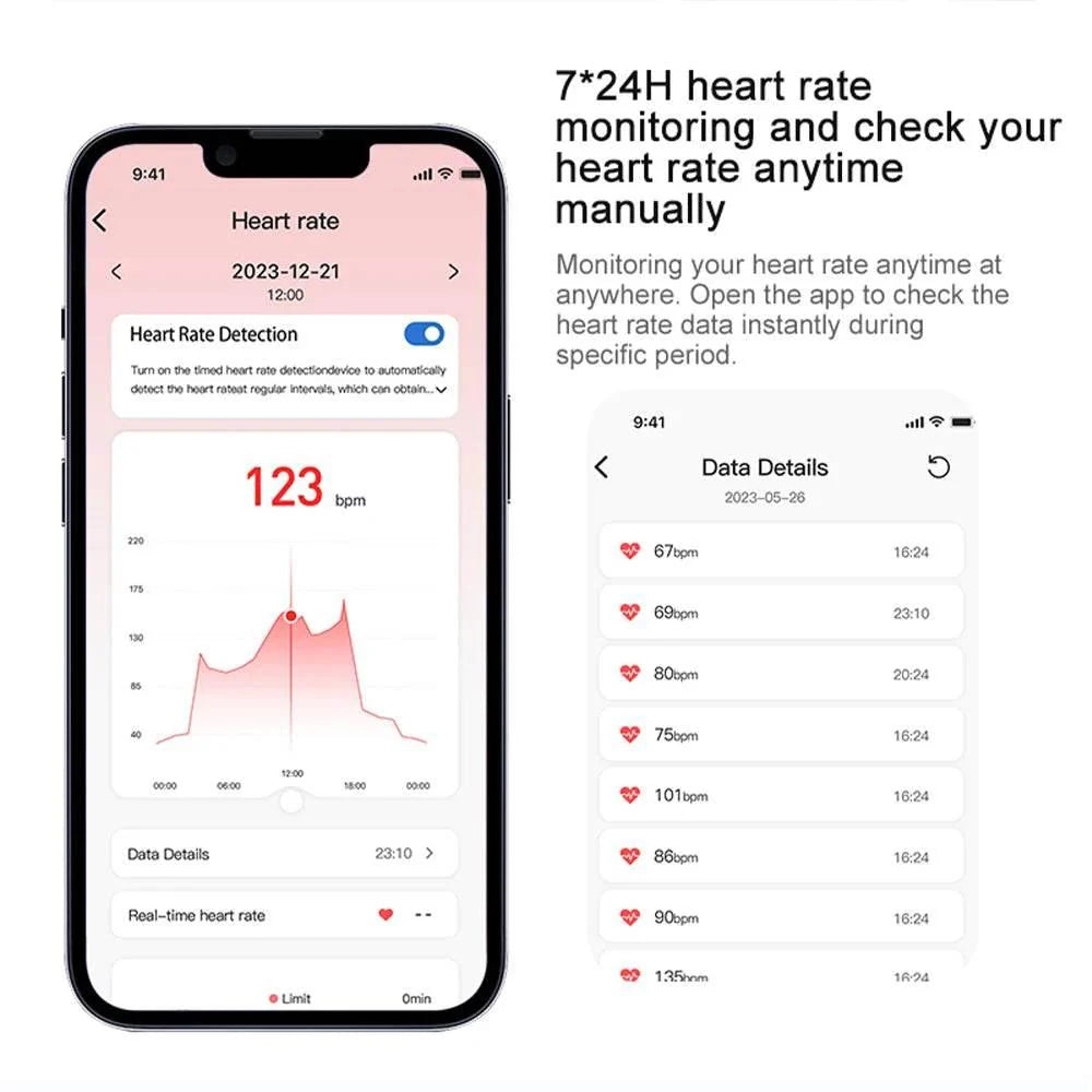Smart Ring Titanium Steel Health Monitoring