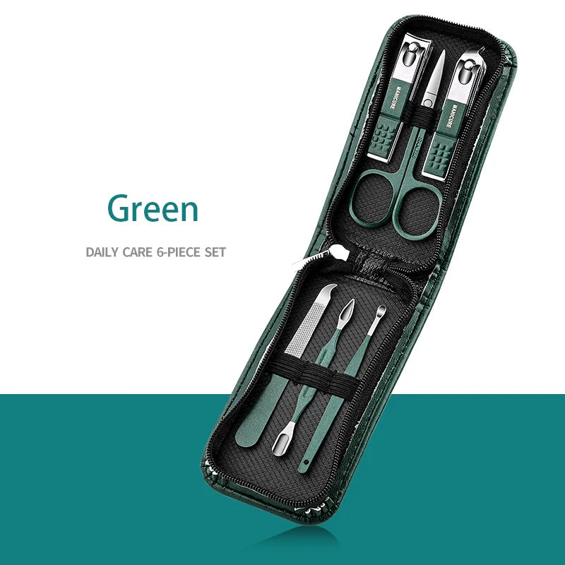 Professional 7/10/12/18 Piece Manicure & Pedicure Set
