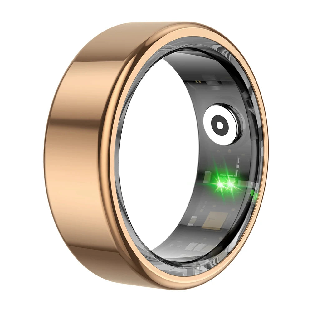 Smart Ring Titanium Steel Health Monitoring