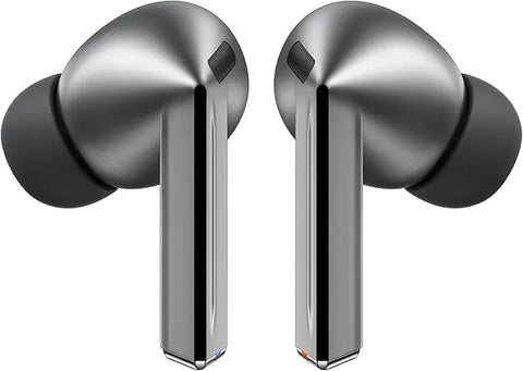 SAMSUNG Galaxy Buds 3 Pro AI True Wireless Bluetooth Earbuds Noise Cancelling Sound Optimization Real-Time Interpreter Redesigned Comfort Fit Latin American Version (Silver)